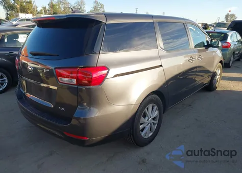 2017 Kia Sedona Lx z USA, uszkodzony, nr VIN KNDMB5C11H6233178